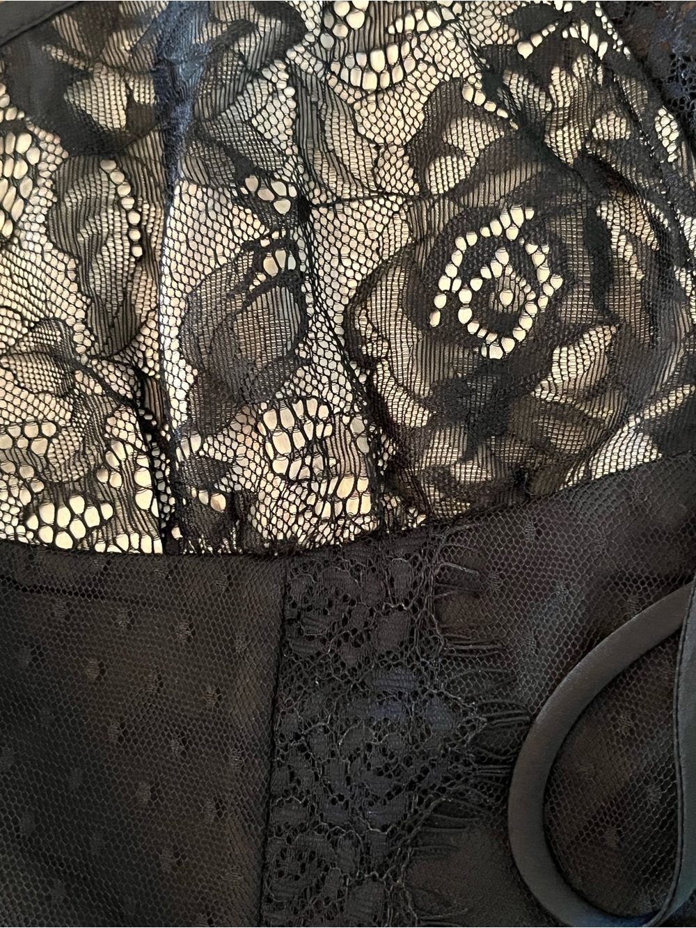 NWT NEW!! Free People Black Lace Camisole with Intimately Tag - Picture 8 of 9